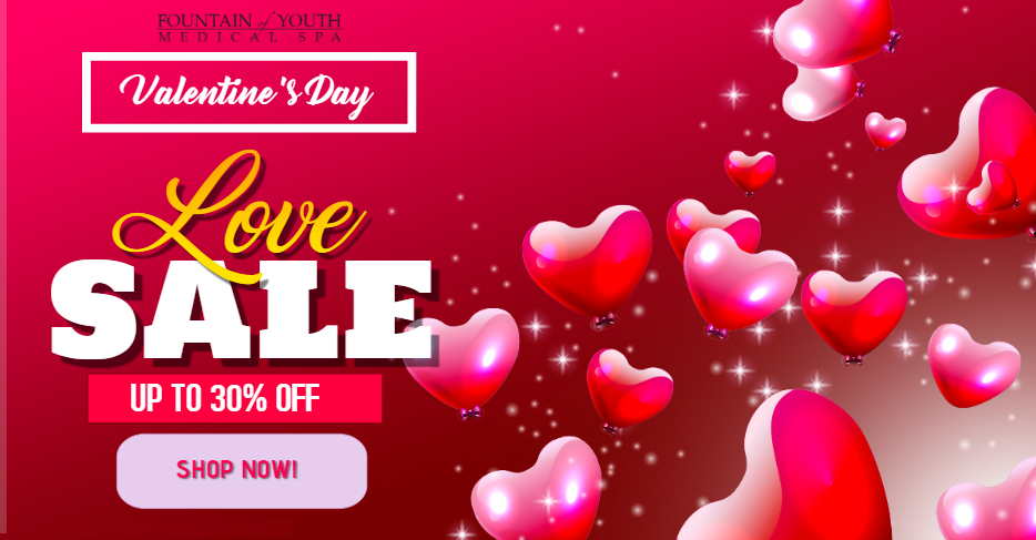 Valentines day beauty offer