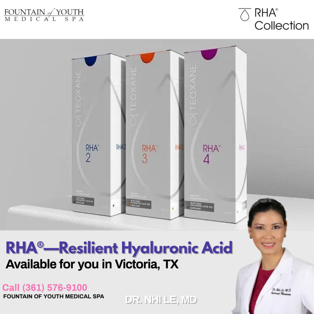 Get Natural and Youthful Looks with Resilient Hyaluronic Acid (RHA) Fillers in Victoria