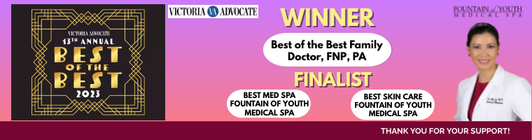 winner of victoria advocate best of the best medical spa clinic